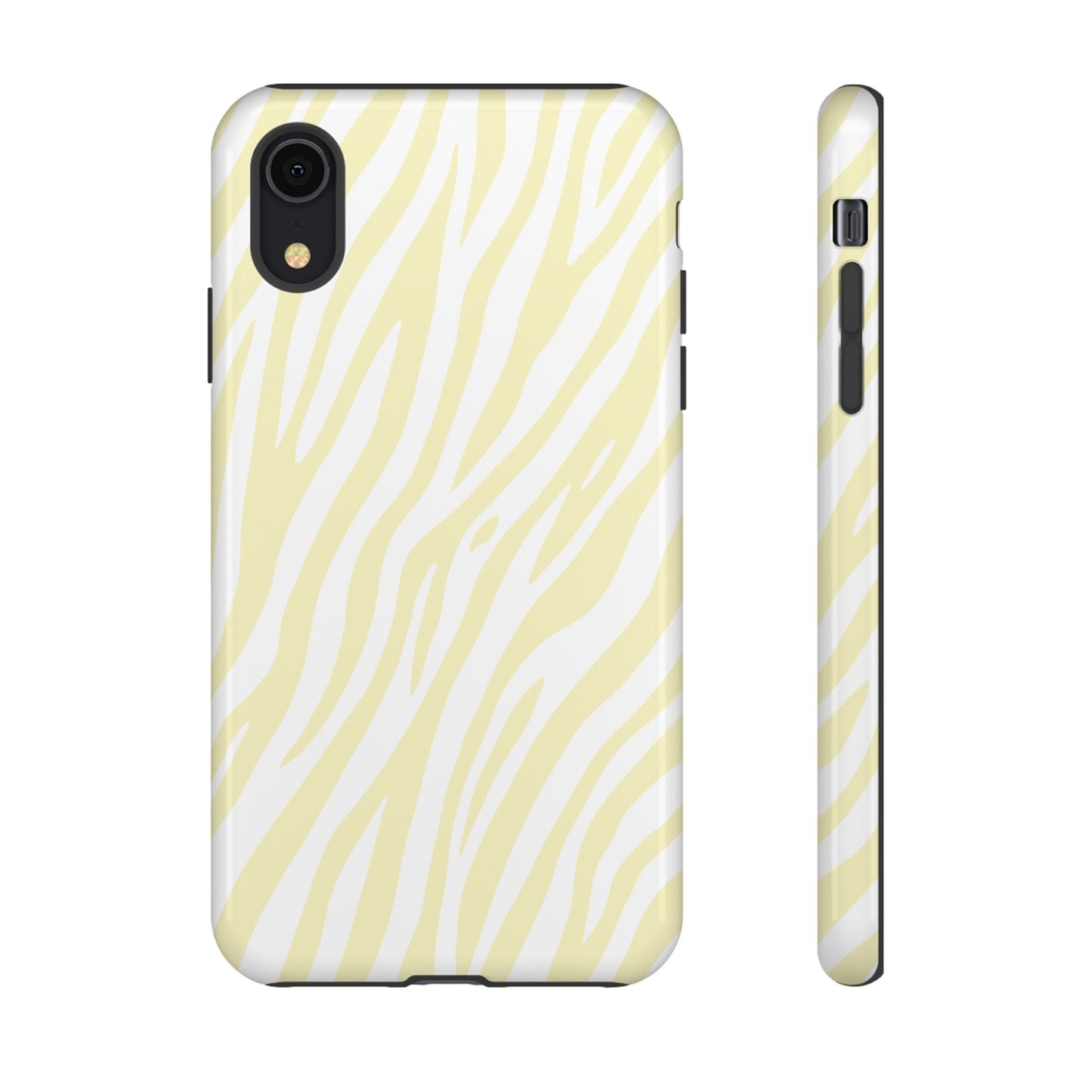Buttercream Tiger Print Phone Case