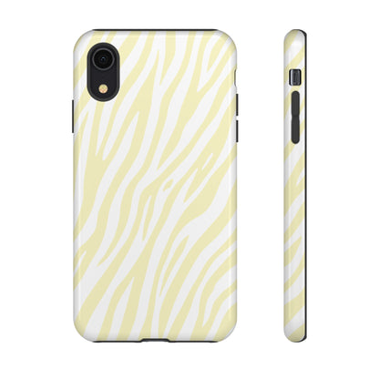 Buttercream Tiger Print Phone Case