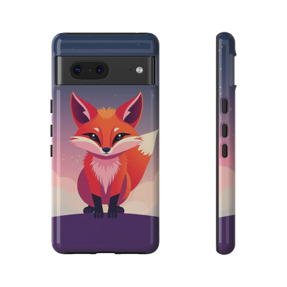 Google Pixel 7 / Glossy Phone Case - Pop Art Fox Design Phone Case