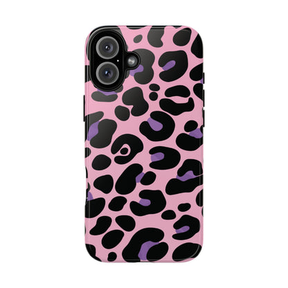 Pretty Pink & Lavender Leopard Print