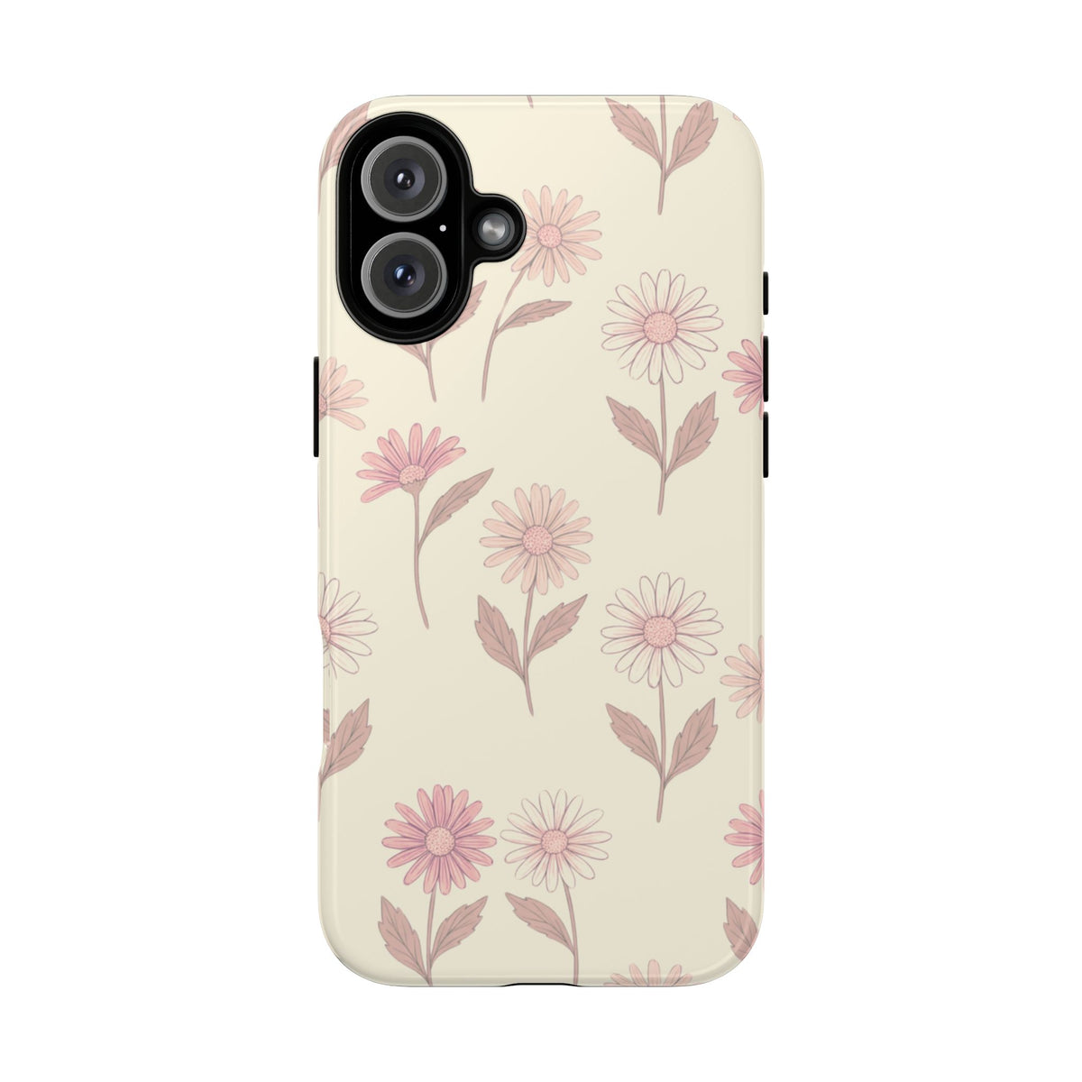 Pretty Blush Daisy Pattern Phone Case