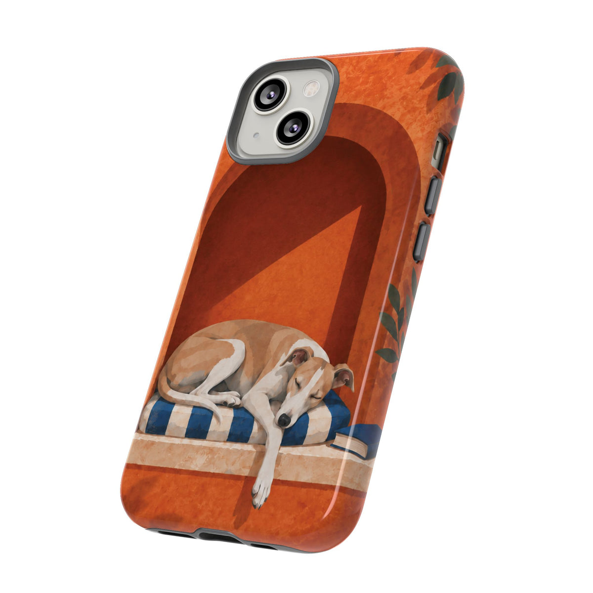 Whippet Siesta Nook Phone Case - Multicolor Phone Case