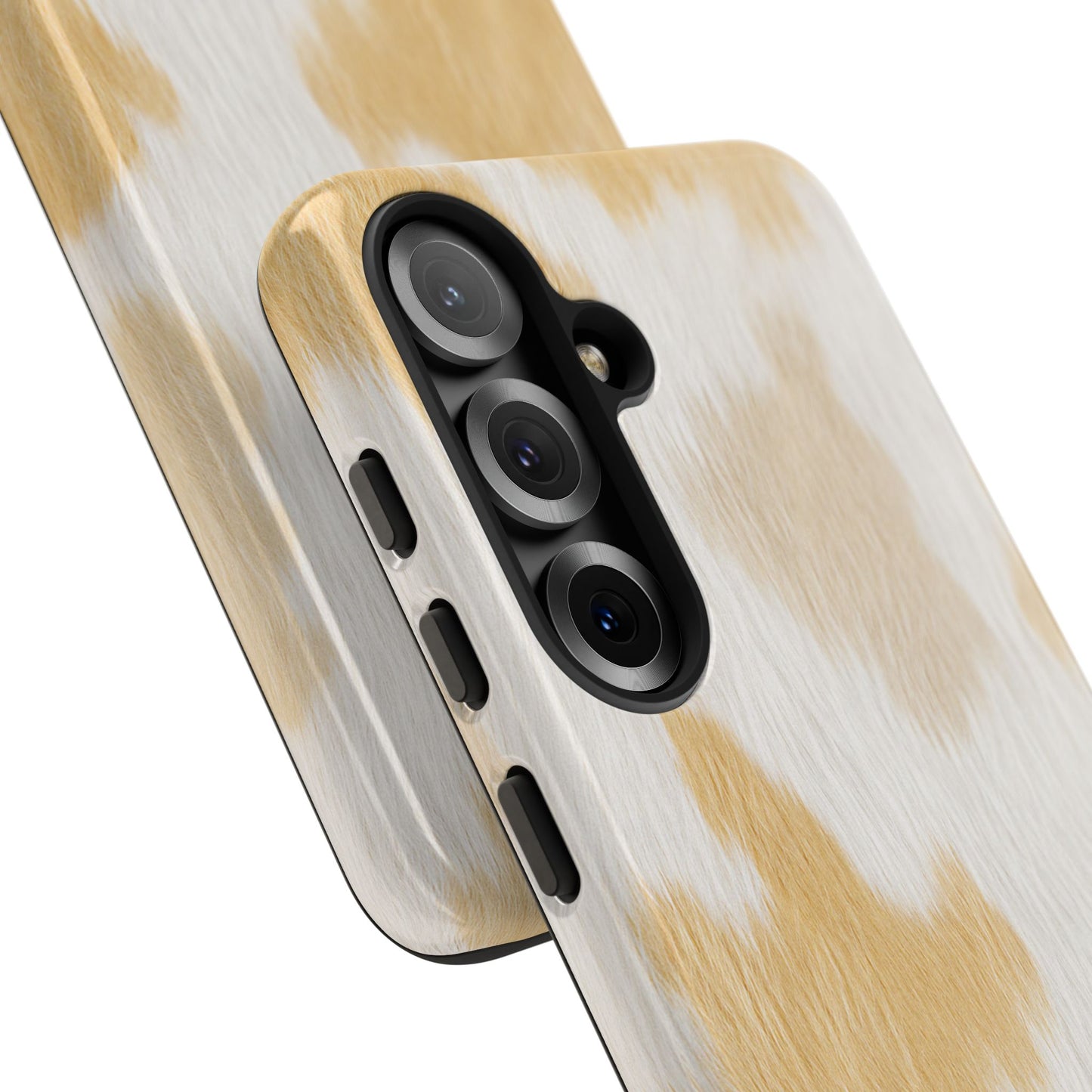 Golden Honey Cow Print Phone Case