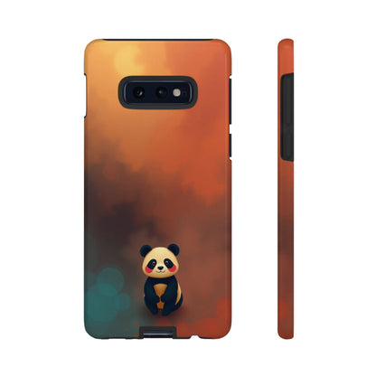 Samsung Galaxy S10E / Glossy Phone Case - Cute Colourful Panda Design Phone Case
