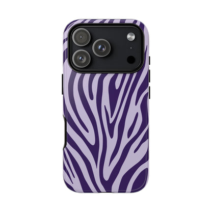 Boutique Lavender Tiger Print Phone Case