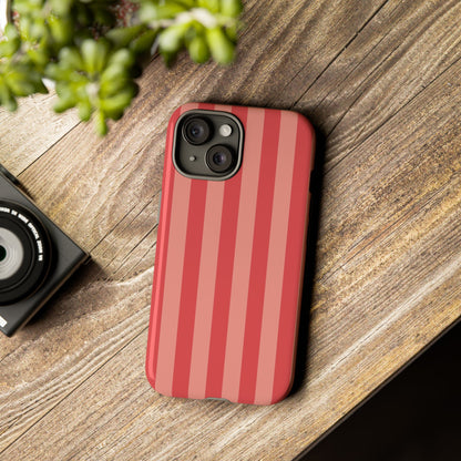 Light Pink Stripe Pattern Phone Case - Pink Phone Case