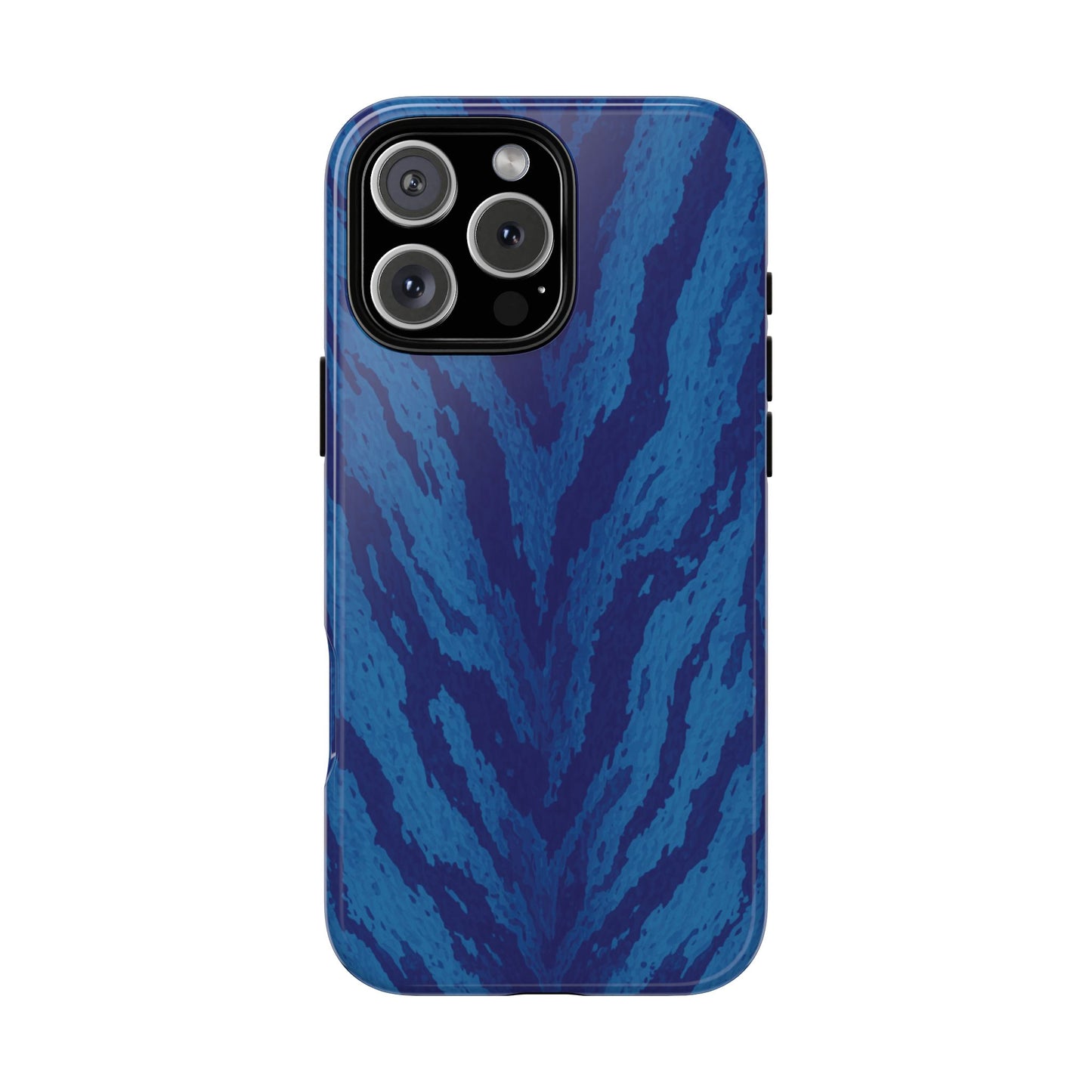 Midnight Tiger Print Phone Case
