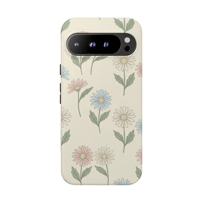 Pretty Pastel Daisy Pattern Phone Case