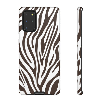 Graphic Brown Tiger Print Phone Case