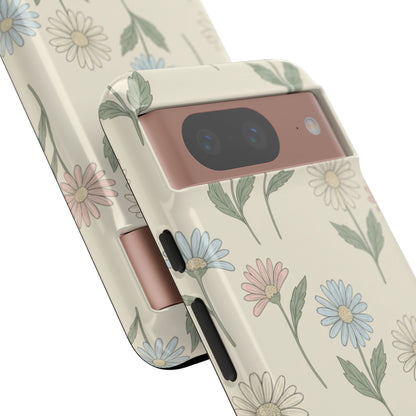 Pretty Pastel Daisy Pattern Phone Case