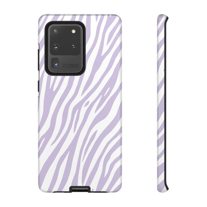 Lavender Tiger Print Phone Case