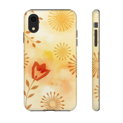 Boho Chic Watercolour Pattern Phone Case - Multicolor Phone Case - iPhone XR / Glossy