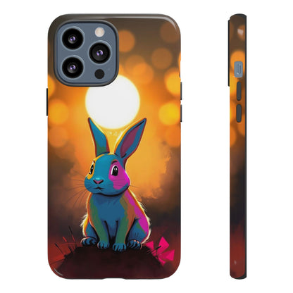 iPhone 13 Pro Max / Glossy Phone Case - Pop Art Rabbit Design Phone Case