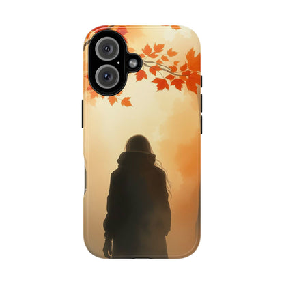 iPhone 16 / Glossy Phone Case - Watercolour Mysterious Woman Phone Case
