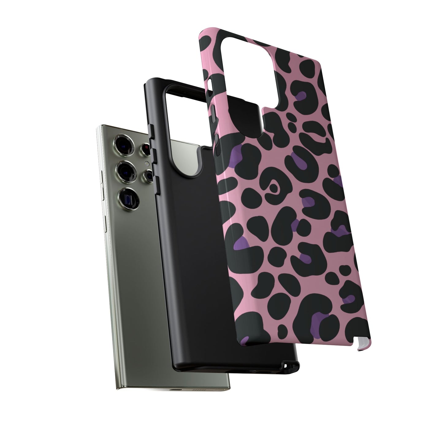 Pretty Pink & Lavender Leopard Print