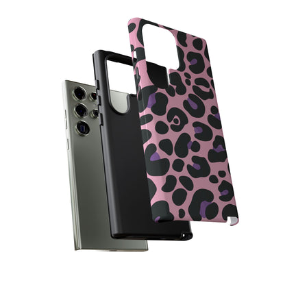 Pretty Pink & Lavender Leopard Print