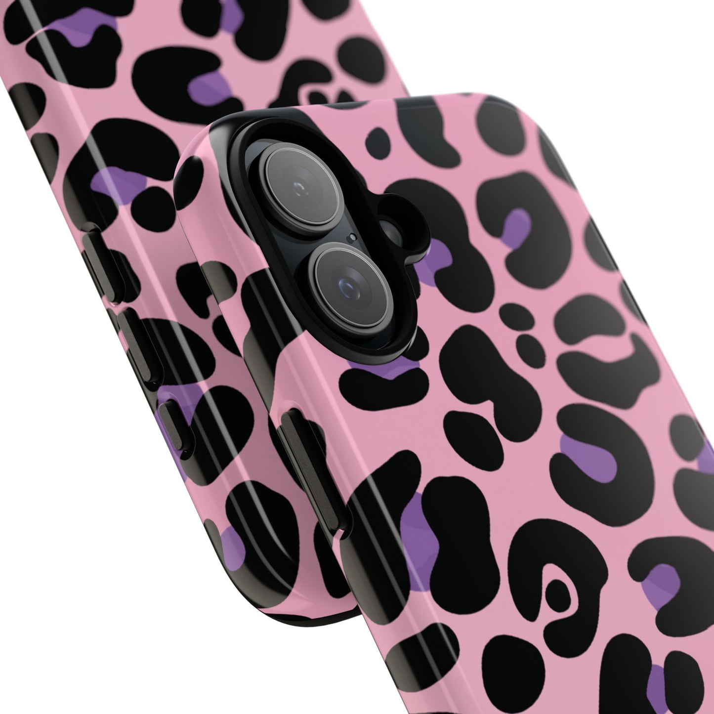 Pretty Pink & Lavender Leopard Print