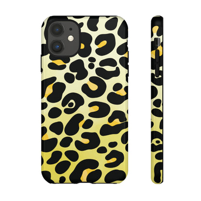 Classic Golden Leopard Print Phone Case