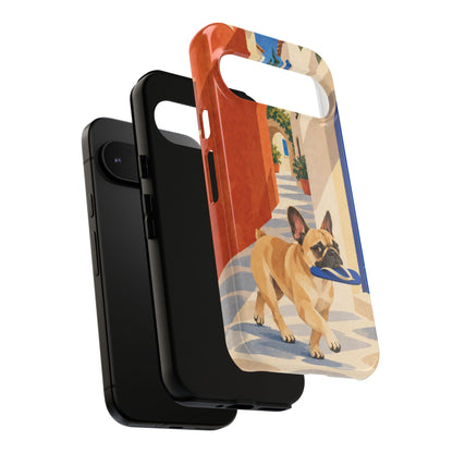 French Bulldog Quiet Lane Phone Case - Multicolor Phone Case