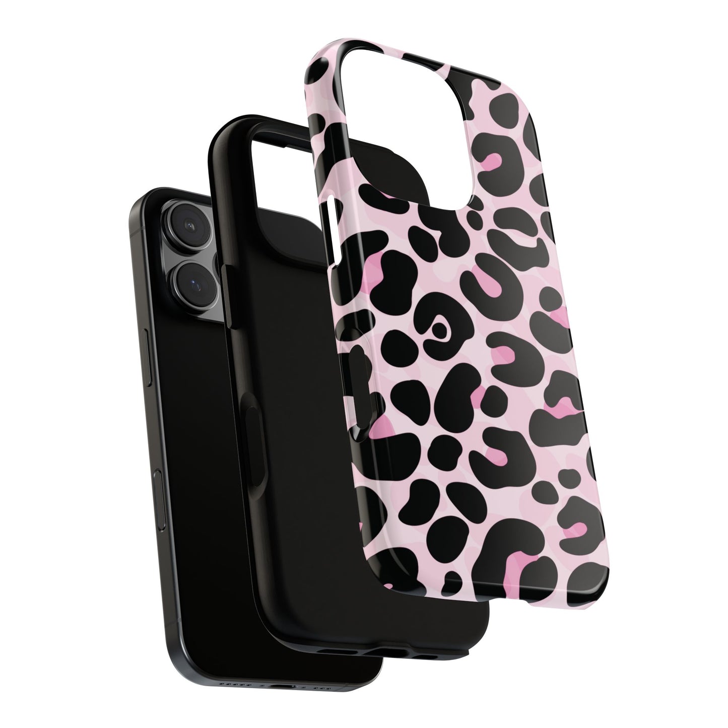 Sassy Pink Leopard Print Phone Case