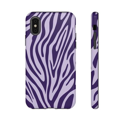 Boutique Lavender Tiger Print Phone Case
