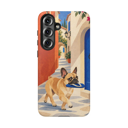 French Bulldog Quiet Lane Phone Case - Multicolor Phone Case - Samsung Galaxy S25 Plus / Glossy