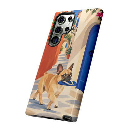 French Bulldog Quiet Lane Phone Case - Multicolor Phone Case
