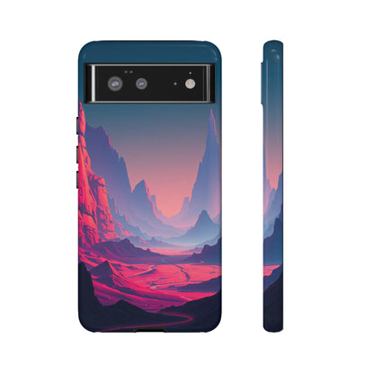 Alien Vista Design Phone Case - Multicolor Phone Case - Google Pixel 6 / Glossy