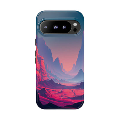 Alien Vista Design Phone Case - Multicolor Phone Case - Google Pixel 9 Pro / Glossy