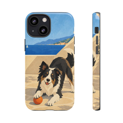 Border Collie One More Throw Phone Case - Multicolor Phone Case - iPhone 13 Mini / Glossy