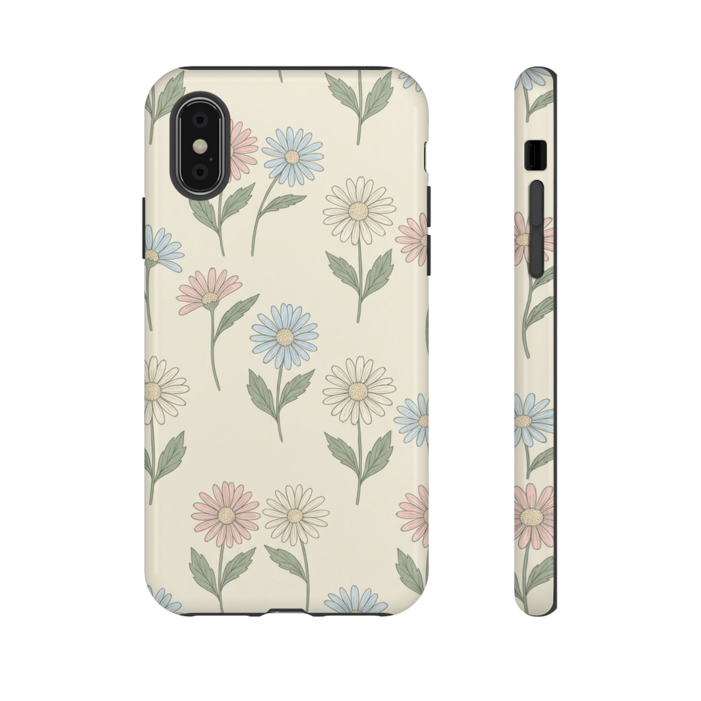 Pretty Pastel Daisy Pattern Phone Case