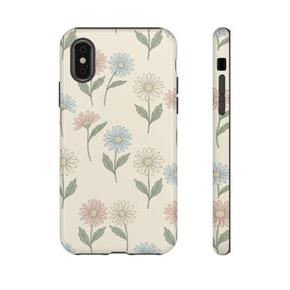 Pretty Pastel Daisy Pattern Phone Case