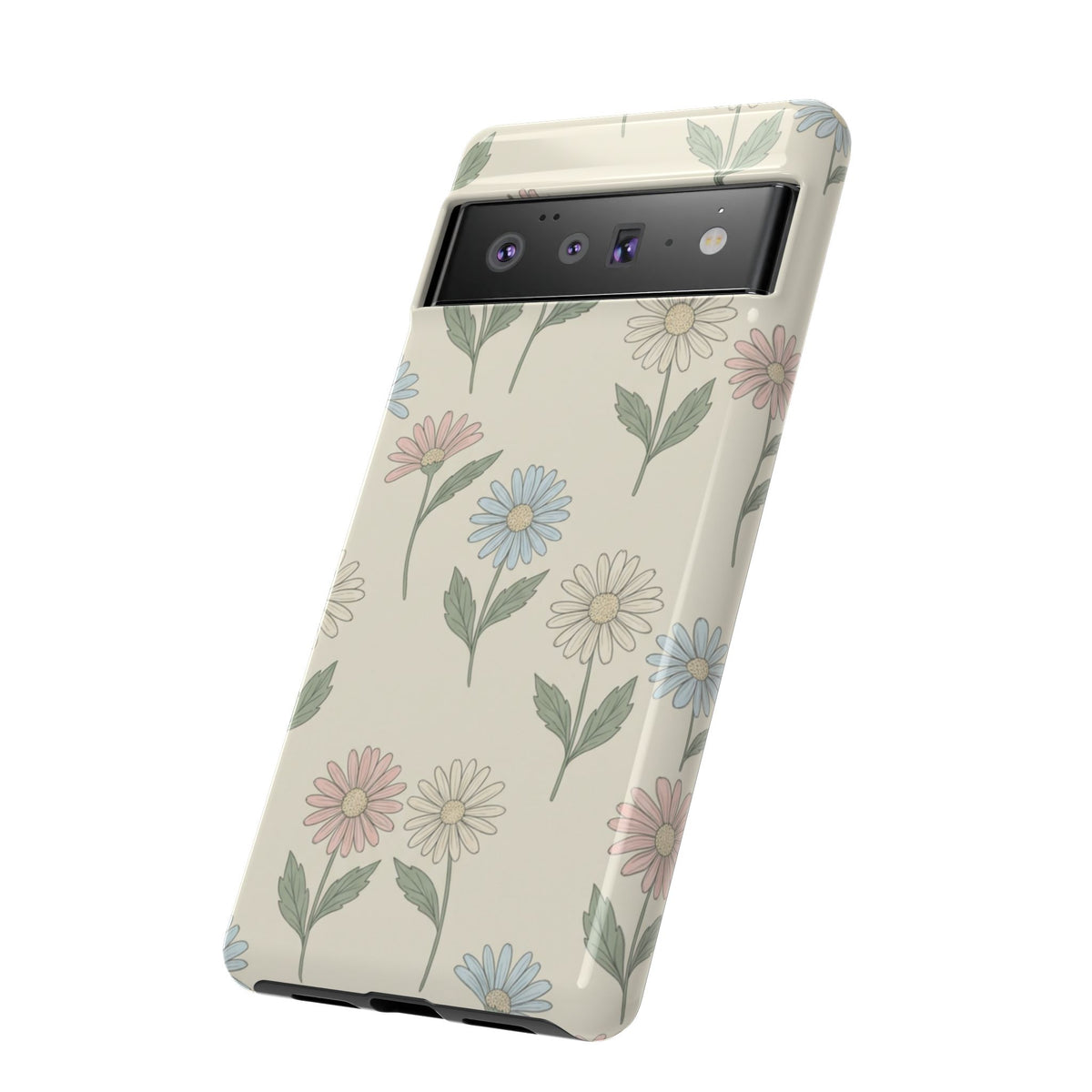 Pretty Pastel Daisy Pattern Phone Case