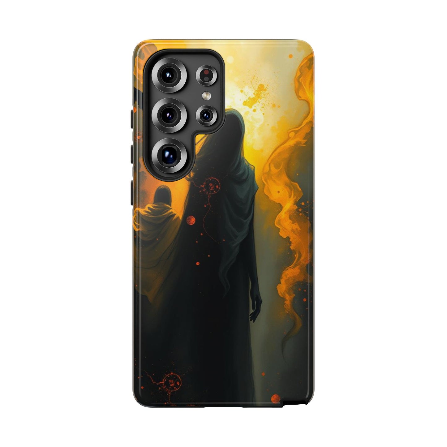 Acrylic Gothic Myterious Figures Phone Case
