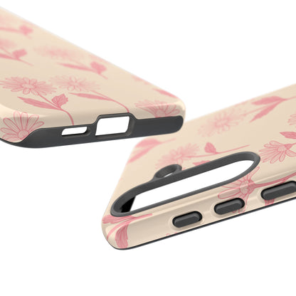 Pretty Pink Daisy Pattern Phone Case