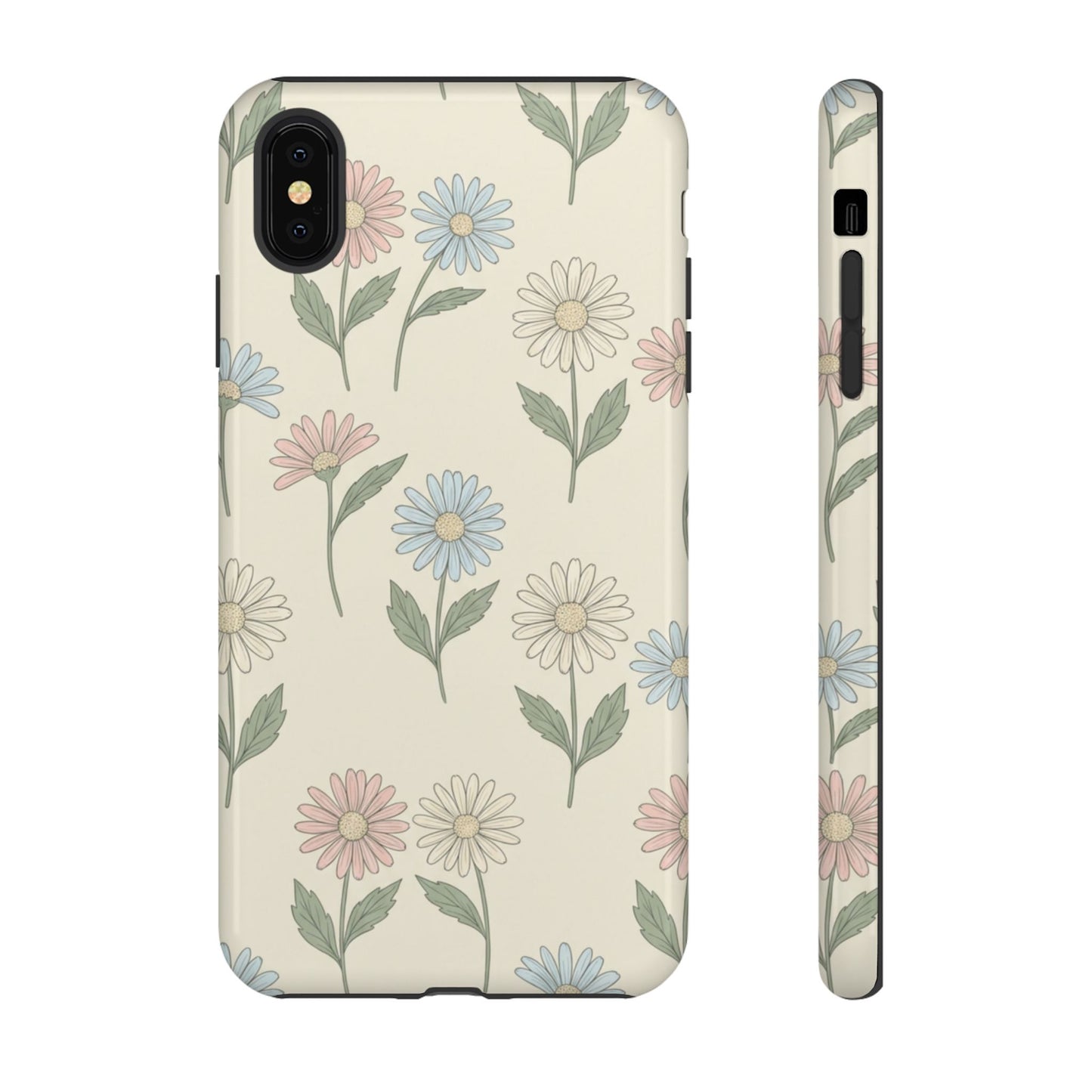 Pretty Pastel Daisy Pattern Phone Case