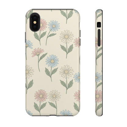Pretty Pastel Daisy Pattern Phone Case
