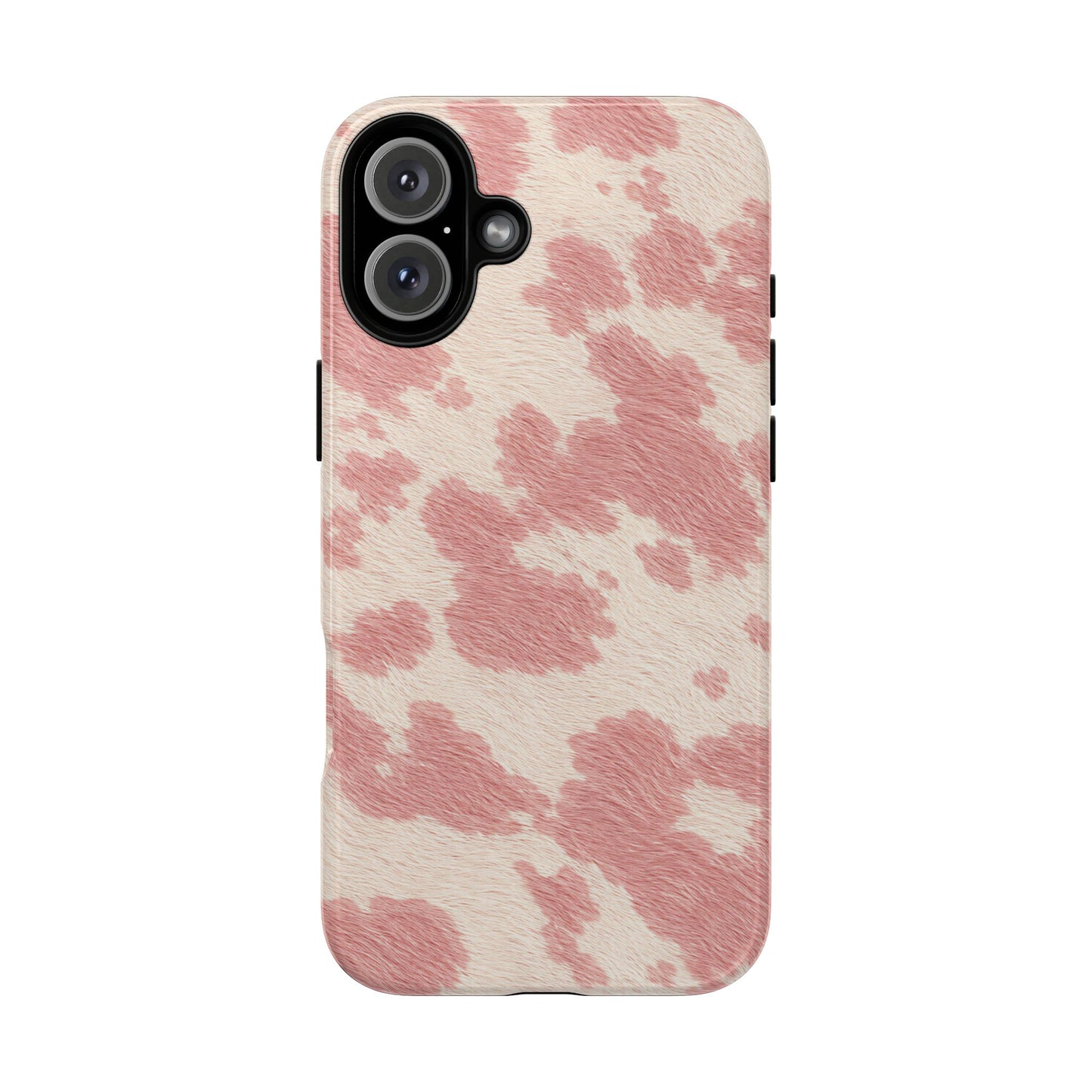 Pretty Blush Cow Print Phone Case