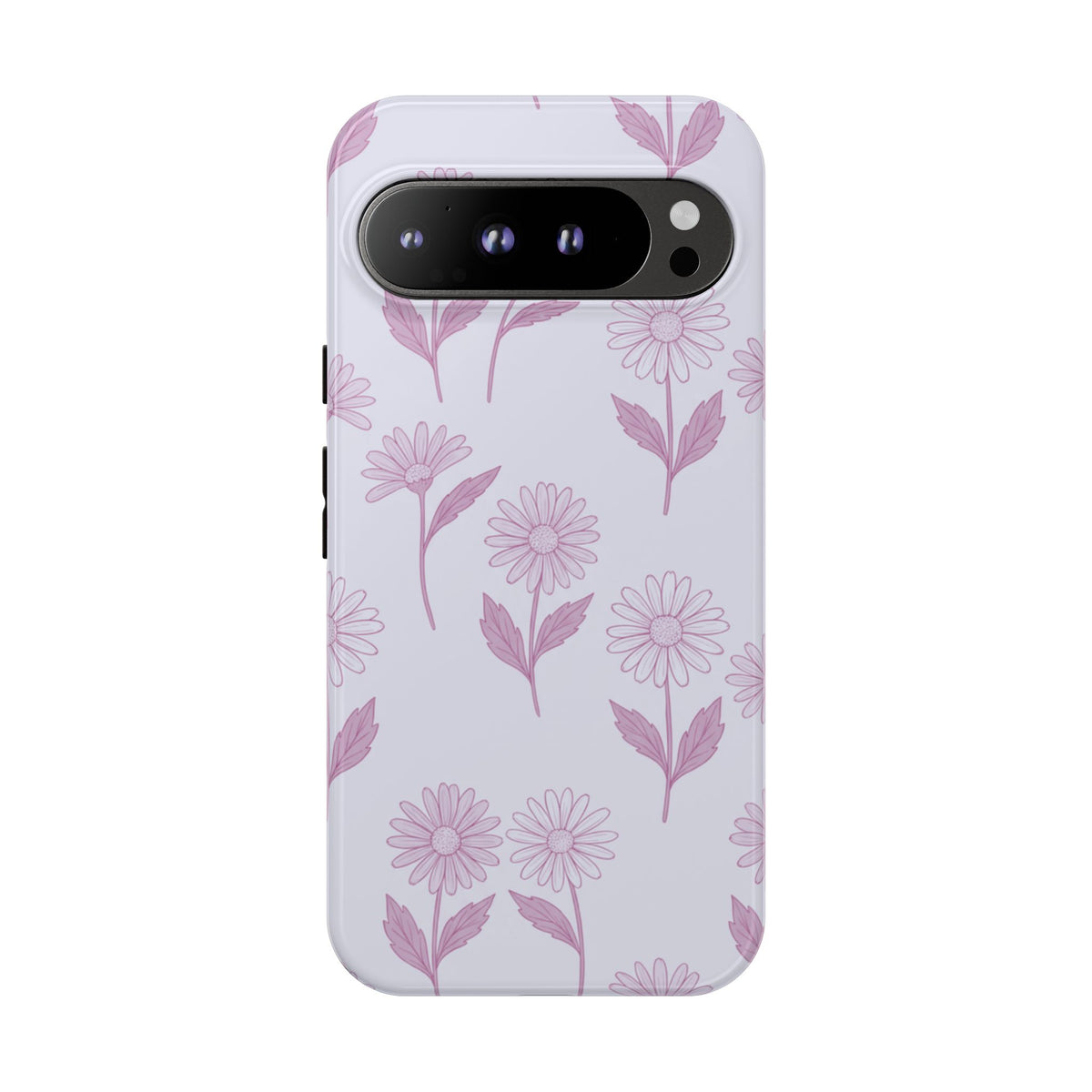 Pretty Lilac Daisy Pattern Phone Case