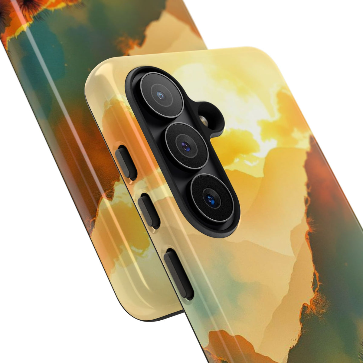 Ideallic Watercolour Sunset Design Phone Case - Multicolor Phone Case