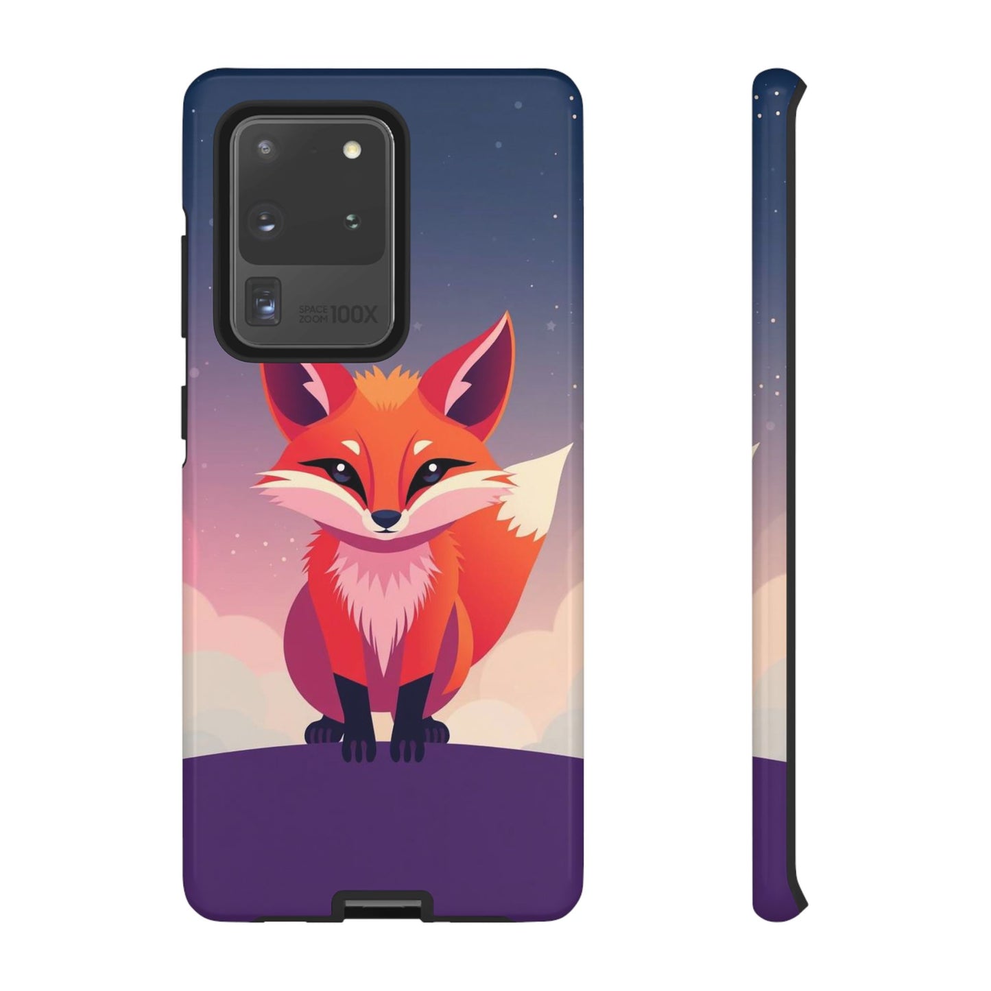 Samsung Galaxy S20 Ultra / Glossy Phone Case - Pop Art Fox Design Phone Case