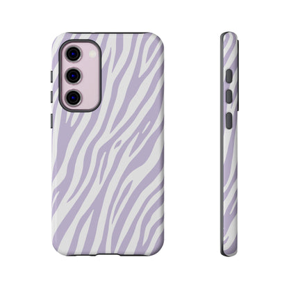 Lavender Tiger Print Phone Case