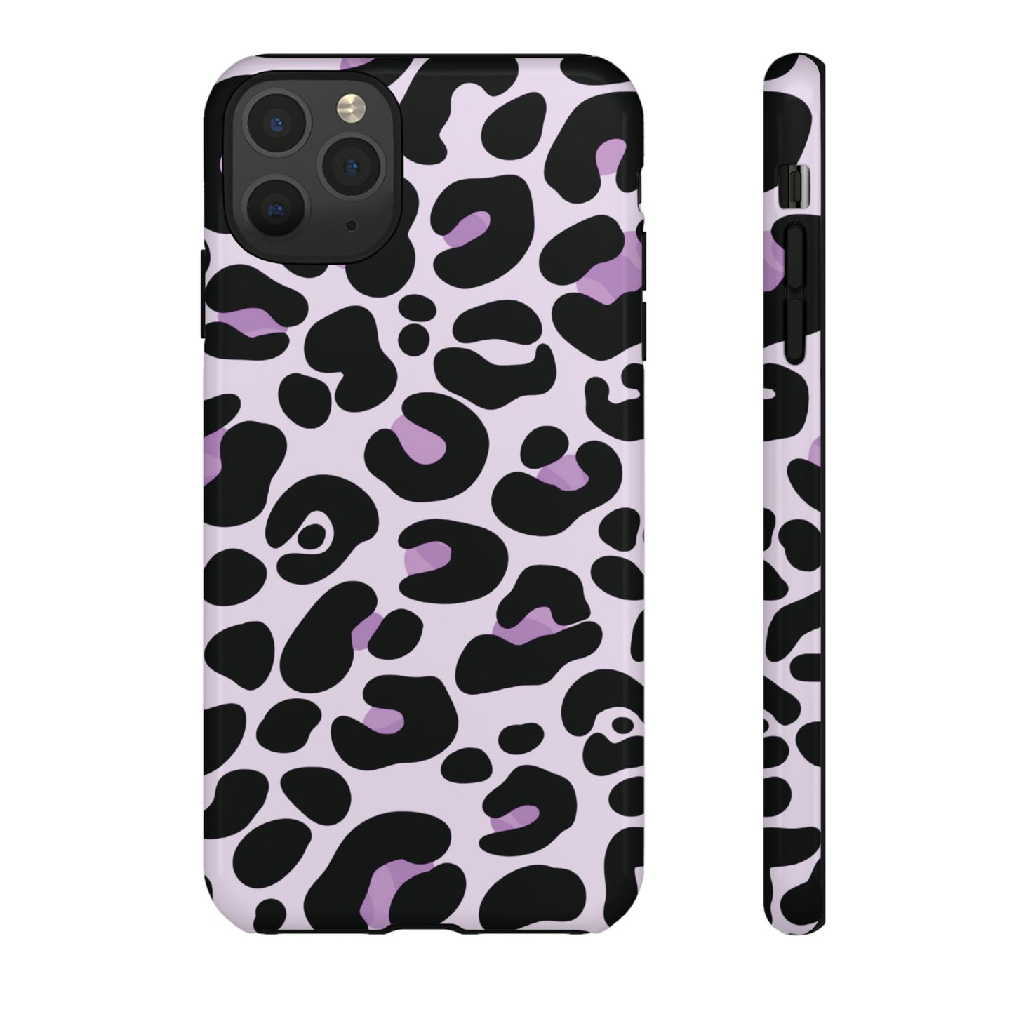 Pretty Lavender Leopard Print Phone Case