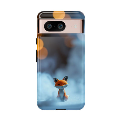 Google Pixel 8 / Glossy Phone Case - Cute Misty Fox Design Phone Case