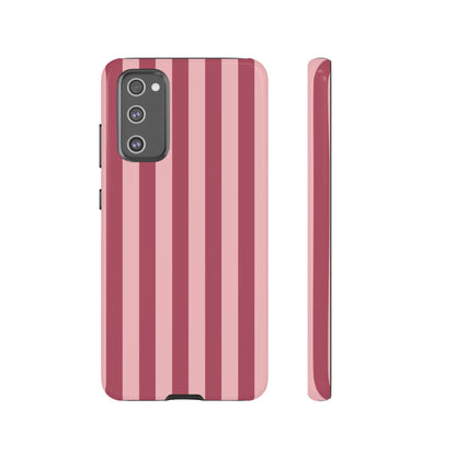 Samsung Galaxy S20 FE / Glossy Phone Case - ’Pink Stripe Pattern’ Phone Case