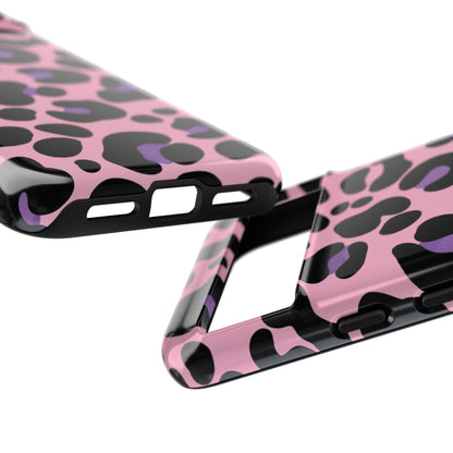 Pretty Pink & Lavender Leopard Print
