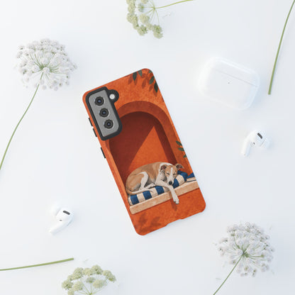 Whippet Siesta Nook Phone Case - Multicolor Phone Case