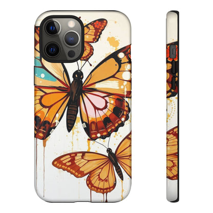 Abstract Butterflies Design Phone Case - Multicolor Phone Case - iPhone 12 Pro Max / Glossy
