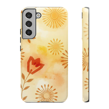 Boho Chic Watercolour Pattern Phone Case - Multicolor Phone Case - Samsung Galaxy S22 Plus / Glossy
