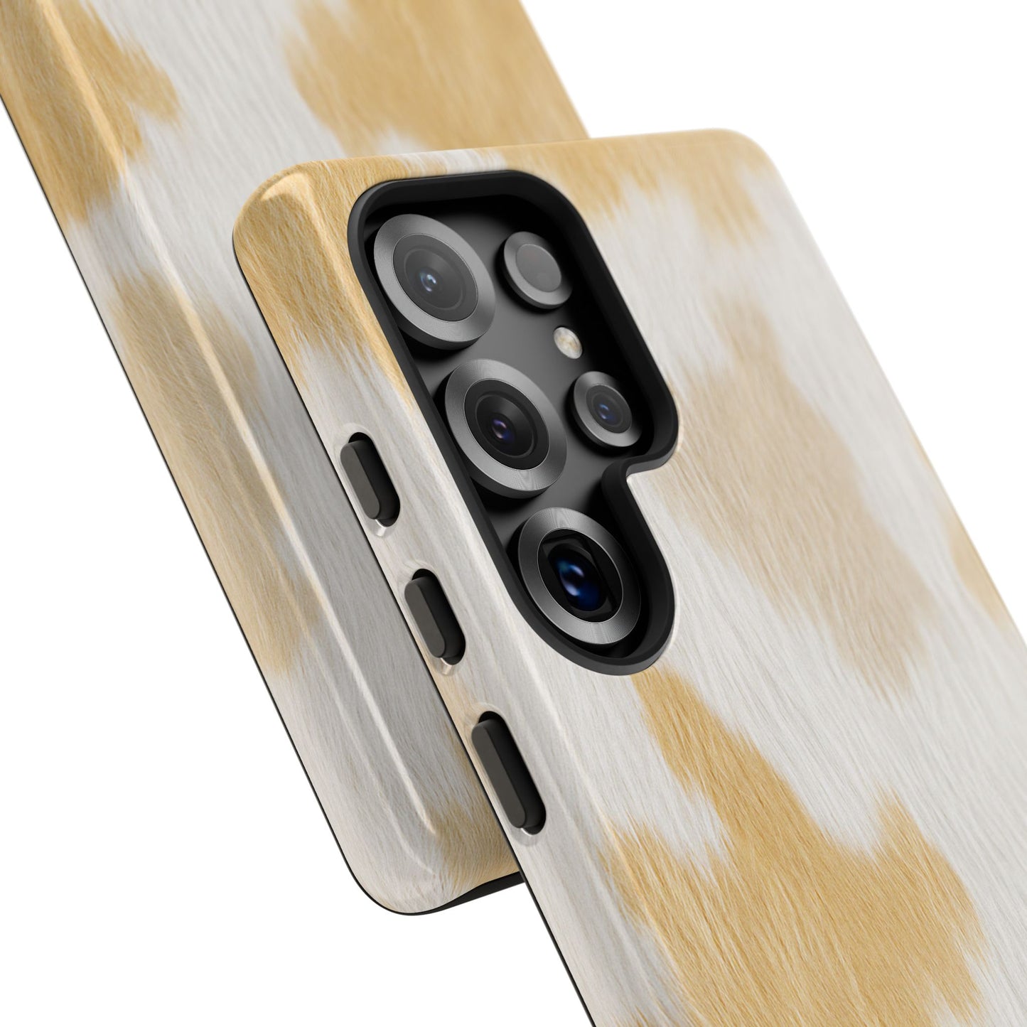 Golden Honey Cow Print Phone Case